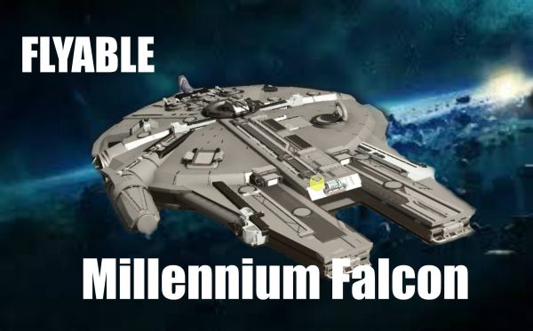 FLYABLE Millennium Falcon!
