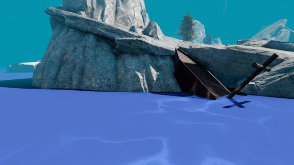 Shipwreck on Skull Isle