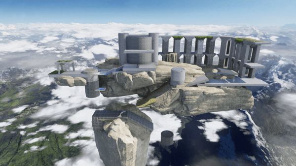 Super Smash Bros Temple Stage