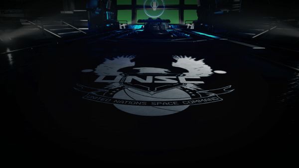 UNSC CONTROL ROOM Machinima set