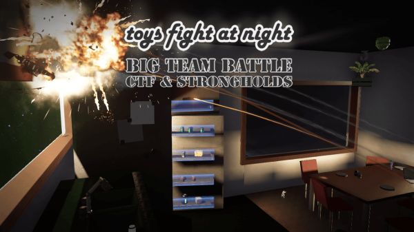 Toys Fight at Night