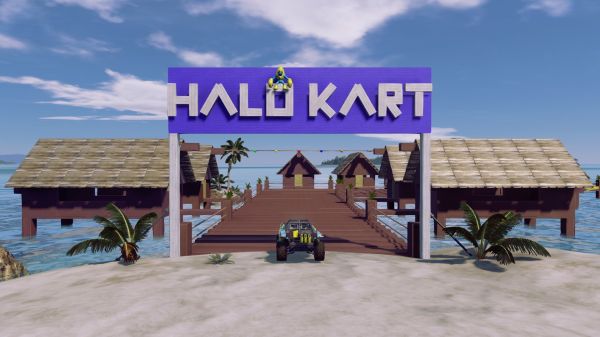 Palm Beach Rally (Mario Kart 8 remake)