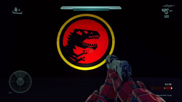 Jurassic Park Trex Sign