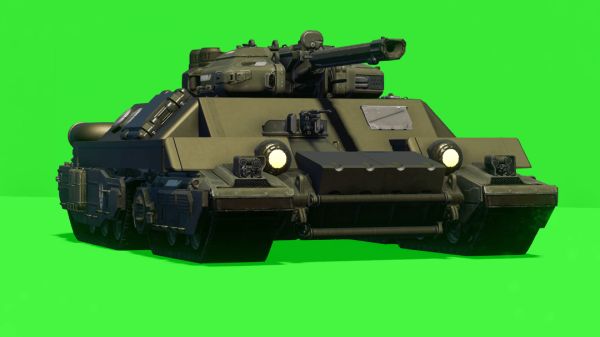 Drivable WW2 Tank