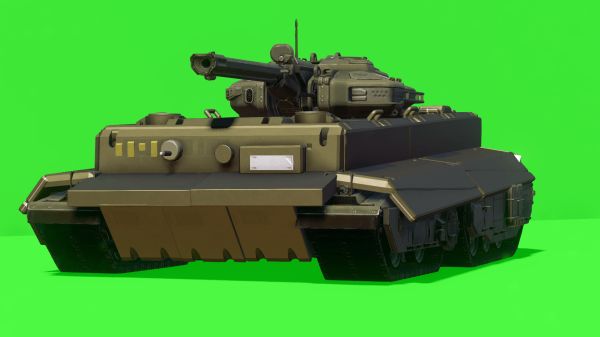 Drivable WW2 Tiger-1 Tank