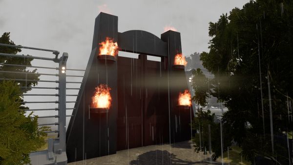 Jurassic Park Main Gate