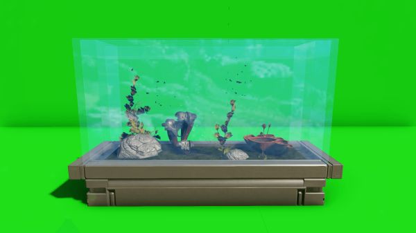 PLANTS AND AQUARIUMS PREFABS