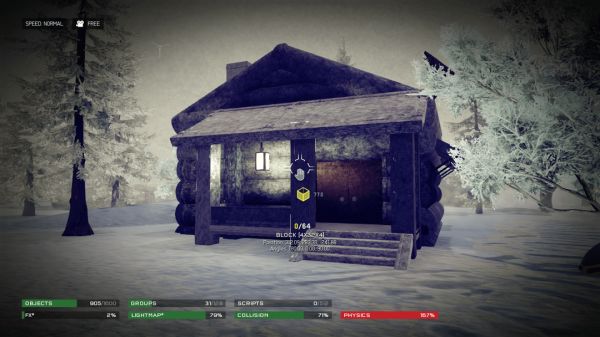 Frozen Cabin Set