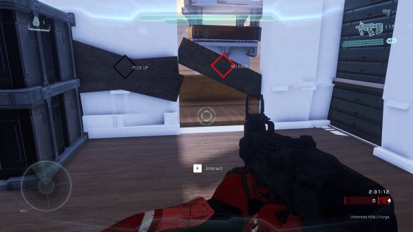 Object pickup mechanics and prefabs
