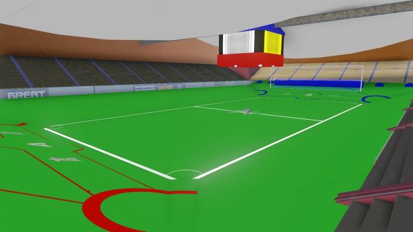 Pyramoid soccer v2