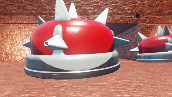 Mario red spike helmet