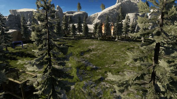 A forest game.