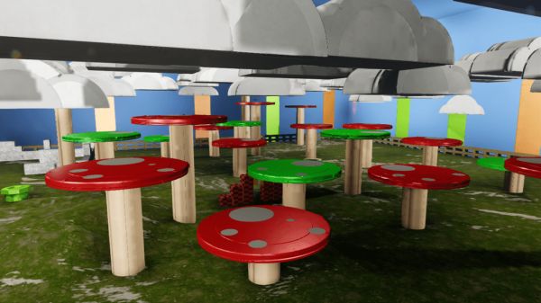 Mushroom forest