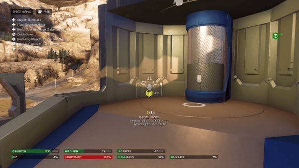 Halo 3 Ark Wall Detail 1