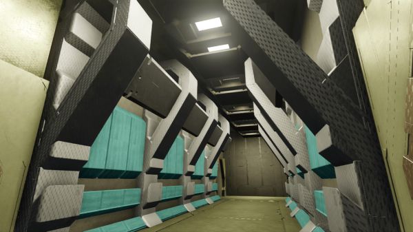 Halo 3 Ark Hallway