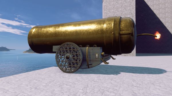 Blackbeard's Cannon (AI - Shoots)