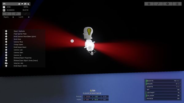 Rotating Dual Light - Smooth motion