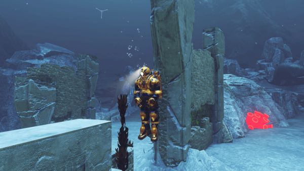 Underwater Man Dive