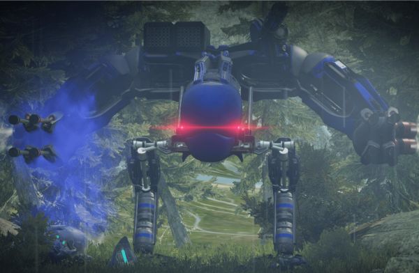 Mecha Timmy Scene