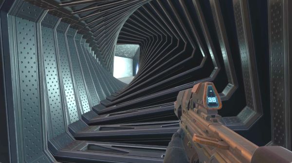 Cubeskew Working Spiral Hall Test