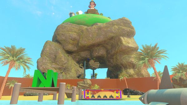 CONTEST MAP #4- TREASURE TROVE COVE-BANJO Golf World Journey